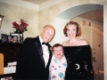 Dee Hoty with her Father, Peter, and a neighbor before the 1994 Tony